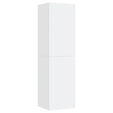 vidaXL TV-meubel 30,5x30x110 cm | 74% Korting | Bewerkt Hout Wit