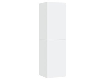 vidaXL TV-meubel 30,5x30x110 cm | 74% Korting | Bewerkt Hout Wit