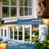 Zelfklevende Spiegelfolie Raamfolie: Zonwerend, Privacy (48% Korting)