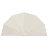 vidaXL Terrasscherm Inklapbaar Crème 200 cm | 74% Korting