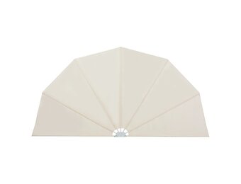 vidaXL Terrasscherm Inklapbaar Crème 200 cm | 74% Korting
