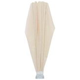 vidaXL Terrasscherm Inklapbaar Crème 200 cm | 74% Korting