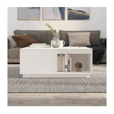 vidaXL Salontafel Grenenhout Wit | 82% Korting