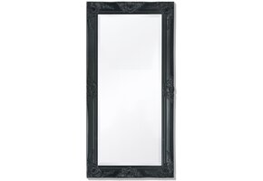 VidaXL Wandspiegel Barok 100x50 cm Zwart - 41% Korting!
