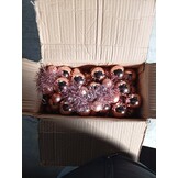 vidaXL Kerstbal Guirlande Rose Gold - 60% Korting!