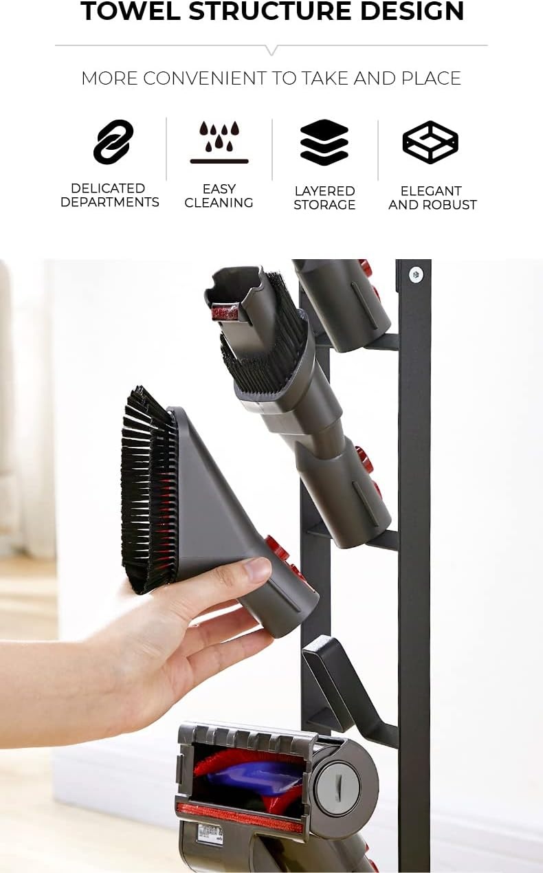 Standaard voor Steelstofzuigers (Dyson/Xiaomi) - 46% Korting