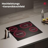 Keramische Kookplaat Zwart 60 cm - 54% Korting!