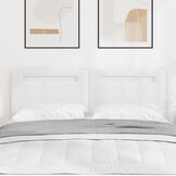 VidaXL Hoofdbord Wit PVC Wandmontage - 60% Korting