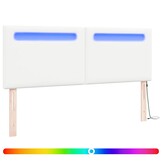 VidaXL Hoofdbord Wit PVC Wandmontage - 60% Korting