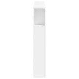 vidaXL Hoofdeinde Wit met LED (160x18,5x103,5cm) - 61% Korting