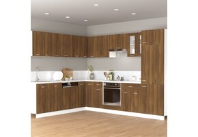 vidaXL Hangkast 60x31x40 cm Bruin Eiken - 57% Korting!