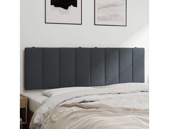 vidaXL Hoofdbordkussen 160cm Donkergrijs Fluweel - 66% Korting!