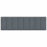 vidaXL Hoofdbordkussen 160cm Donkergrijs Fluweel - 66% Korting!