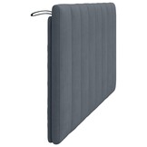vidaXL Hoofdbordkussen 160cm Donkergrijs Fluweel - 66% Korting!