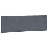 vidaXL Hoofdbordkussen 160cm Donkergrijs Fluweel - 66% Korting!