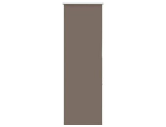 vidaXL Rolgordijn verduisterend koffie 50x150 cm stofbreedte 45,7 cm