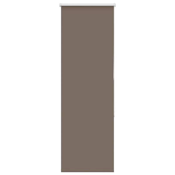 vidaXL Rolgordijn verduisterend koffie 50x150 cm stofbreedte 45,7 cm