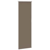 vidaXL Rolgordijn verduisterend koffie 50x150 cm stofbreedte 45,7 cm