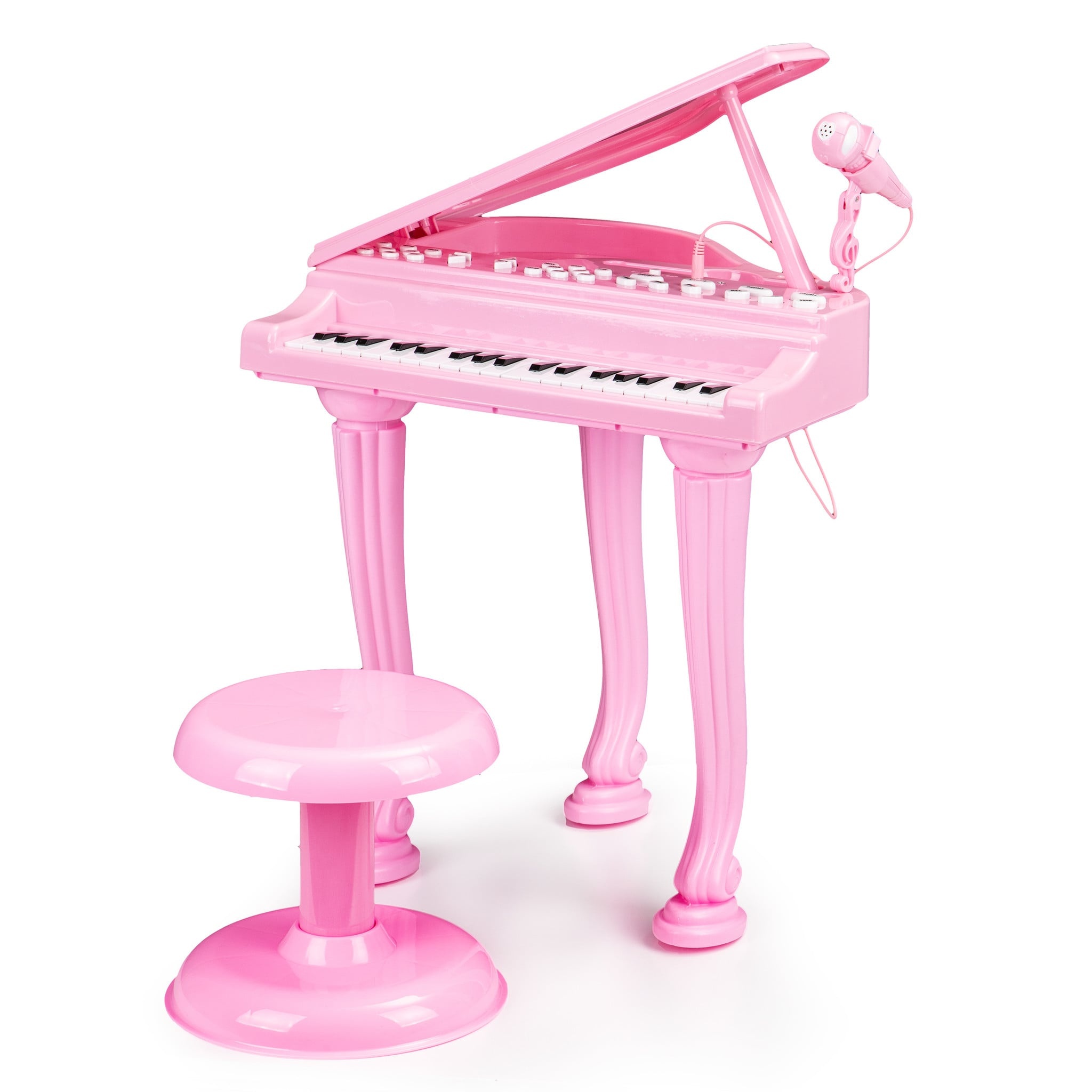 Kinderpiano met Microfoon & Kruk - 53% Korting