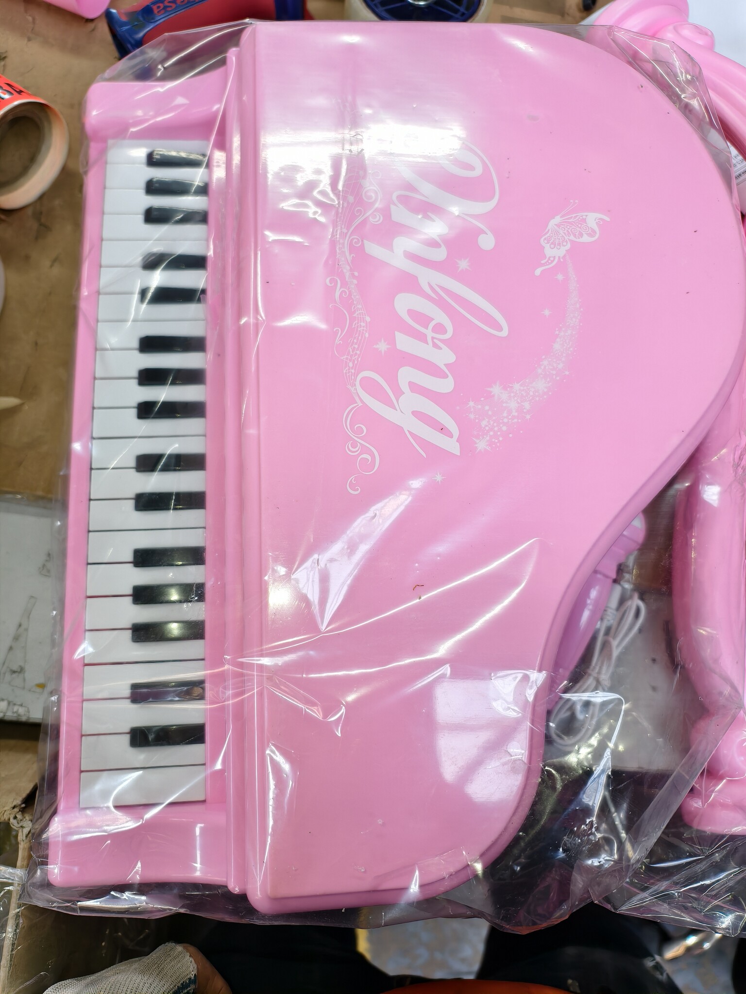 Kinderpiano met Microfoon & Kruk - 53% Korting