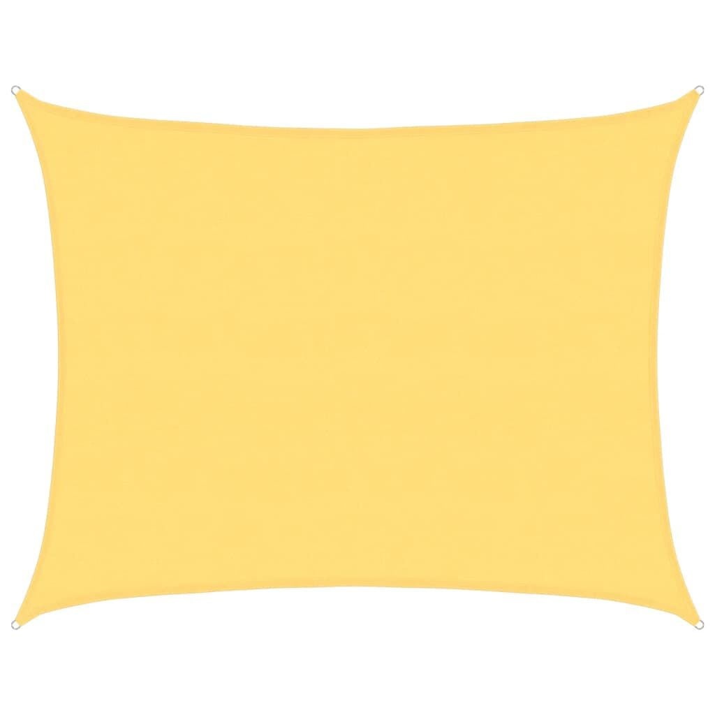 vidaXL Zonnezeil Beige 6x8m HDPE - 52% Korting!