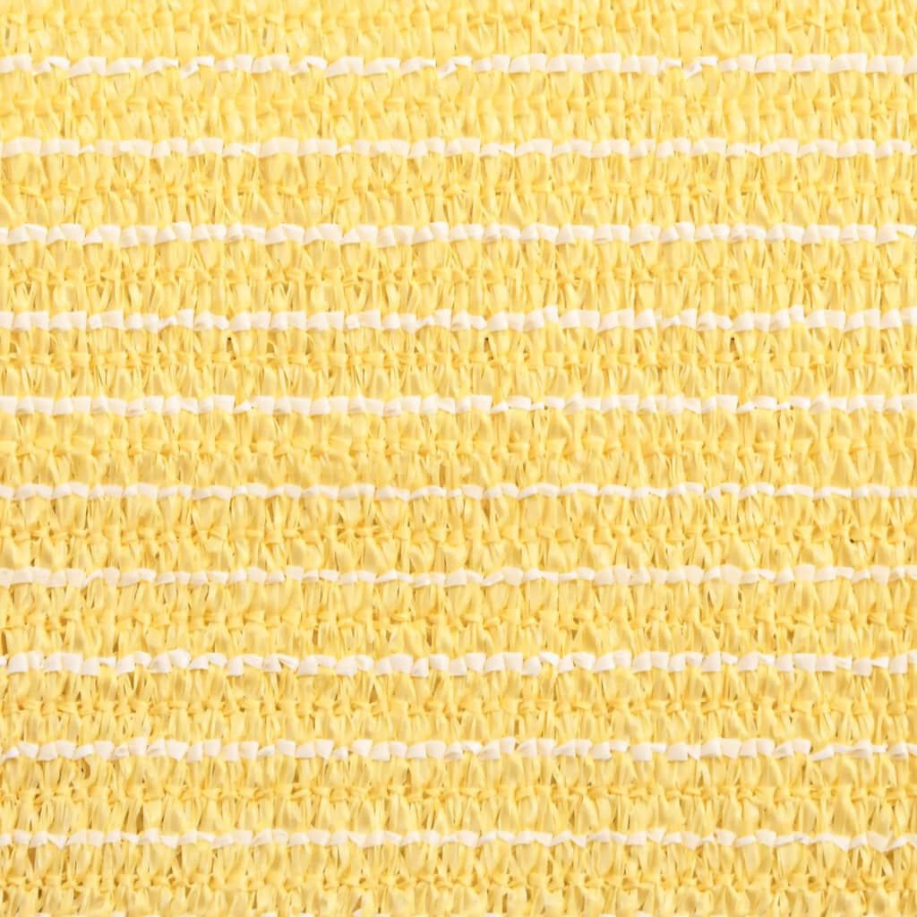 vidaXL Zonnezeil Beige 6x8m HDPE - 52% Korting!
