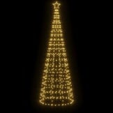 LED Kerstboom met Spikes, 300 cm, Warm Wit, 570 LEDs - 67% Korting