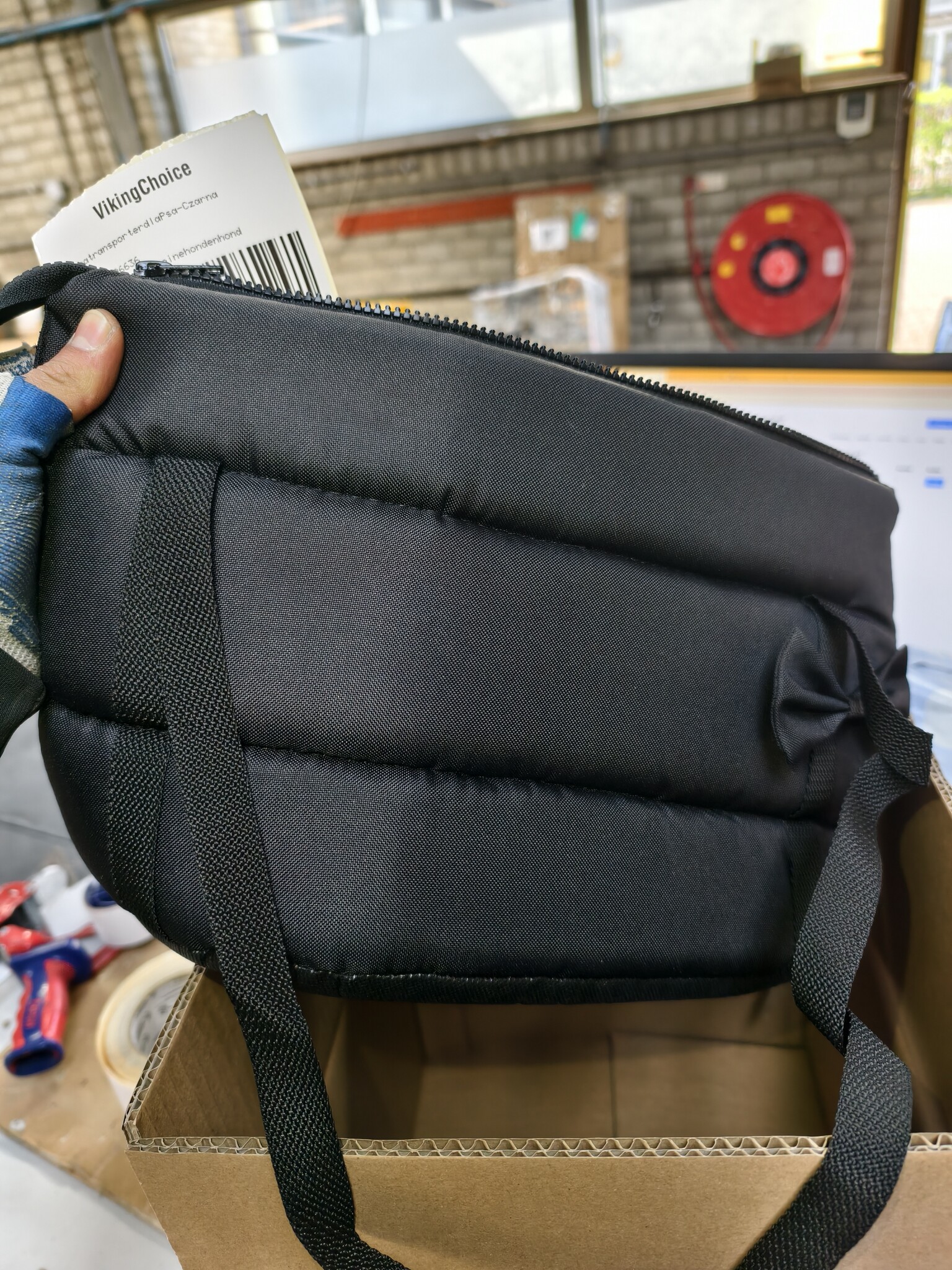 Hondendraagtas Klein Zwart (48% korting)