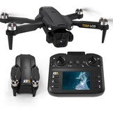 Toladrone Opvouwbare Drone met Camera, Drones met LCD-schermtransmissie, Headless-modus, 90° Elektrische Aanpassing, RC Quadcopter voor Volwassenen, TD12LCD Drone voor Beginners