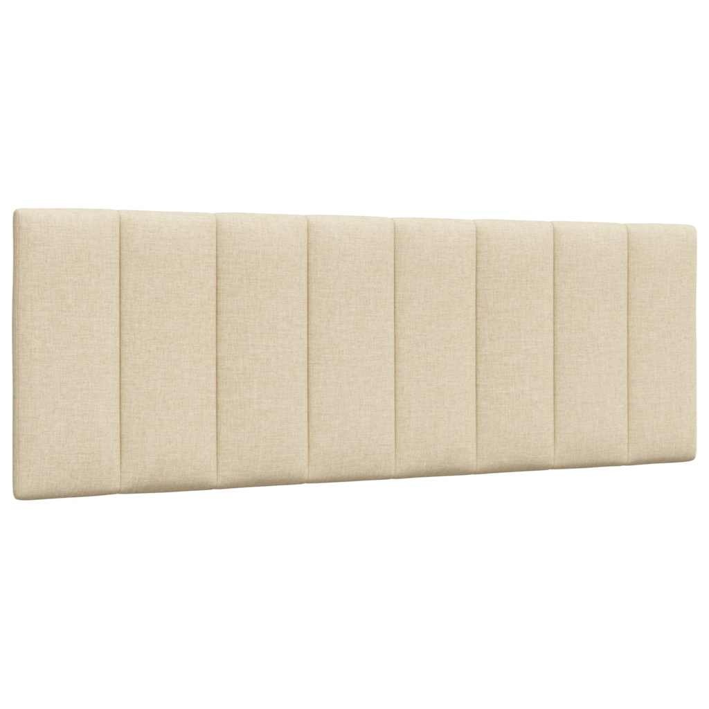 vidaXL Hoofdbordkussen Hanko Crèmekleurig (140cm) - 62% Korting!