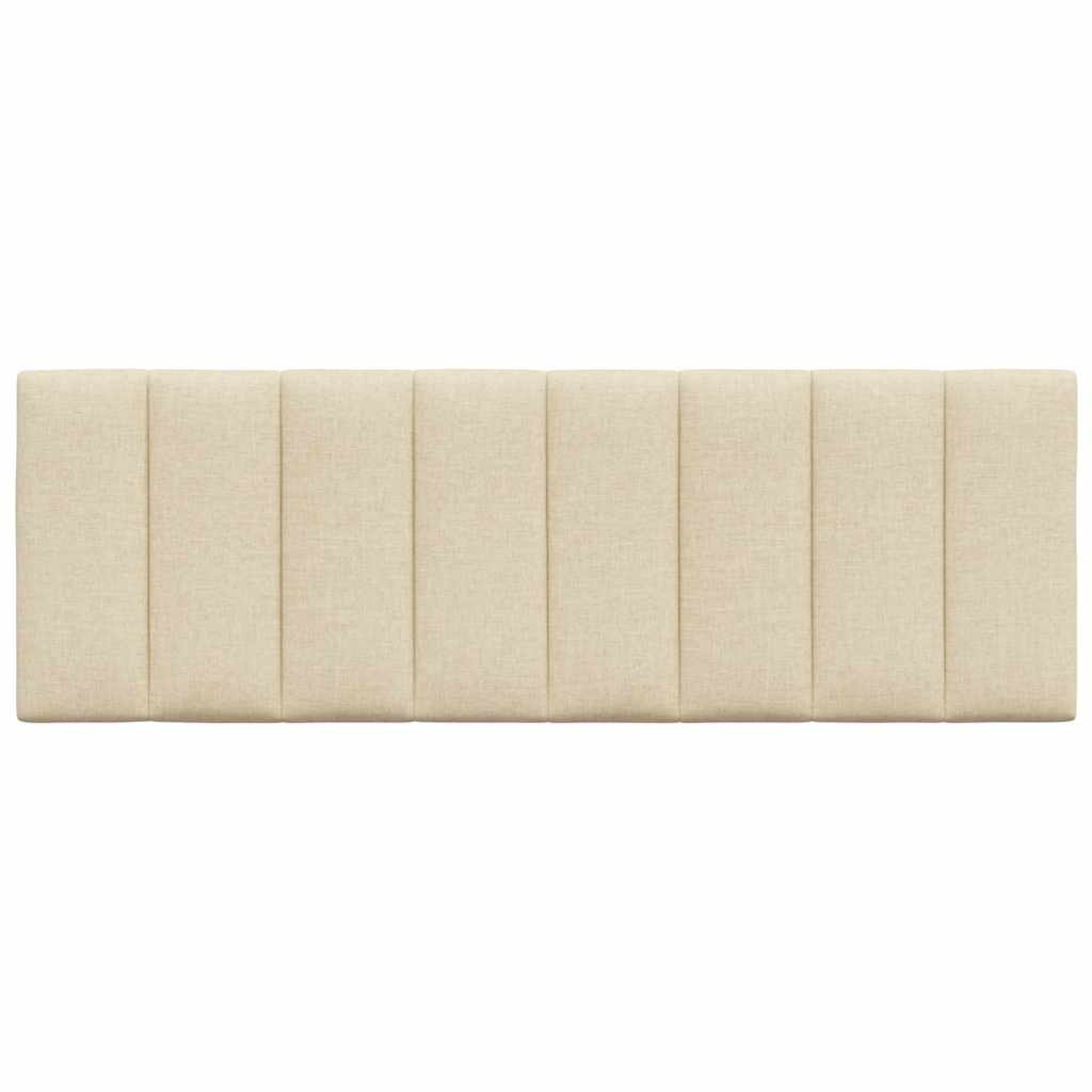 vidaXL Hoofdbordkussen Hanko Crèmekleurig (140cm) - 62% Korting!