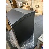 Pakketbrievenbus - wand - 43x24x52 cm - staal - antraciet