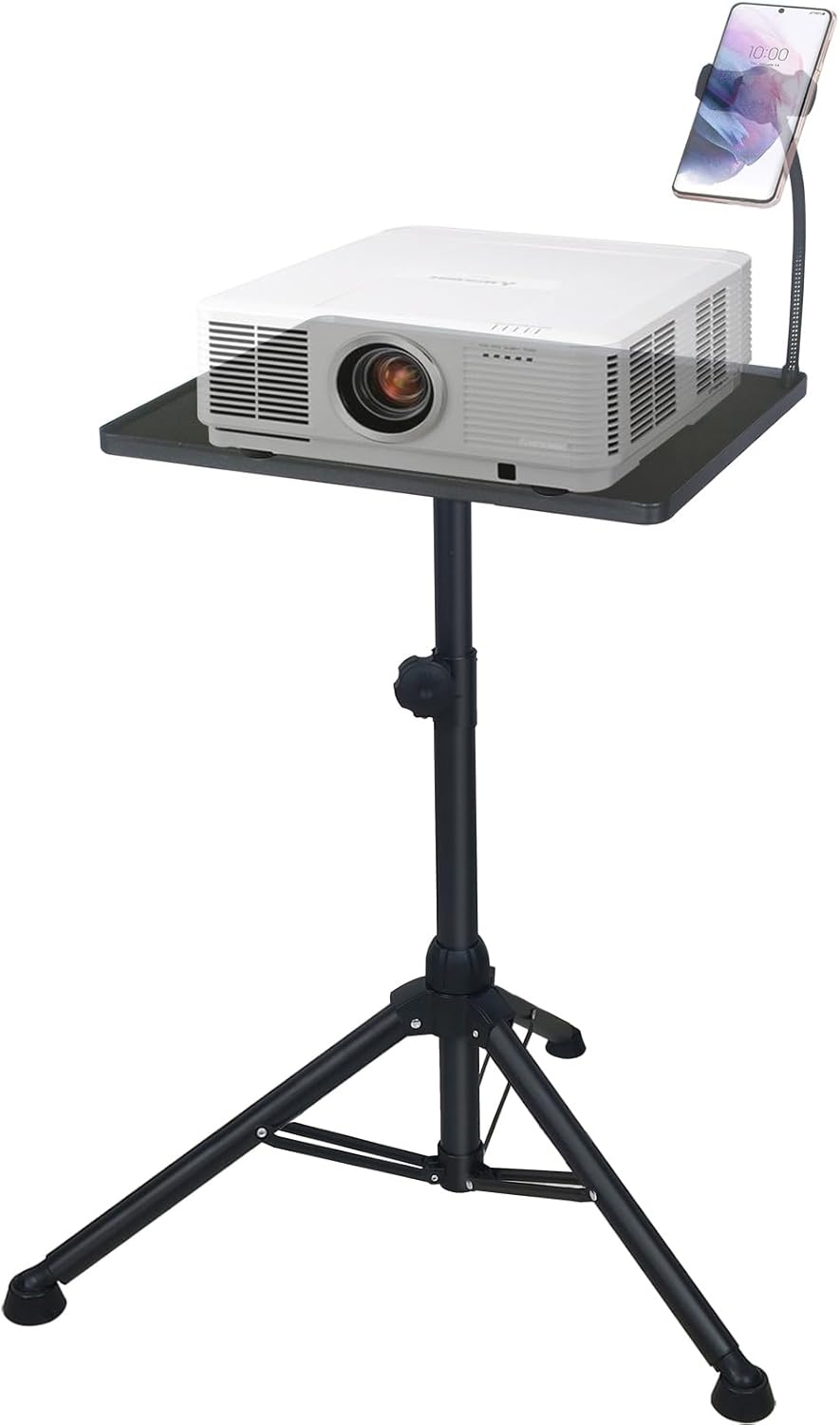 Verstelbare Projectorstandaard met Lade, 61-102 cm Hoogte