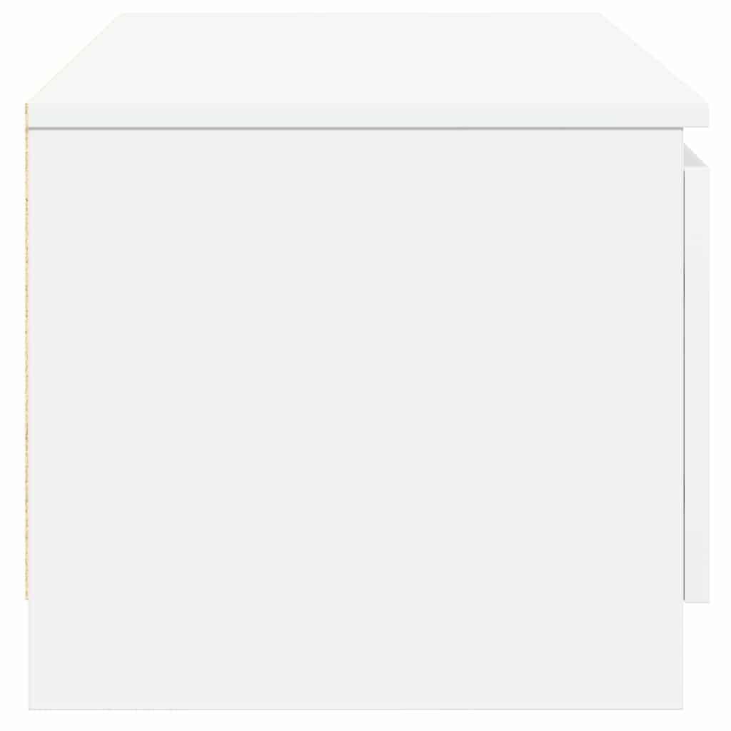 vidaXL Tv-meubel 140x40x35,5 cm bewerkt hout wit