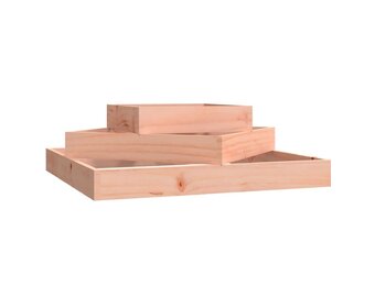 vidaXL Plantenbak 83x83x27 cm massief douglashout