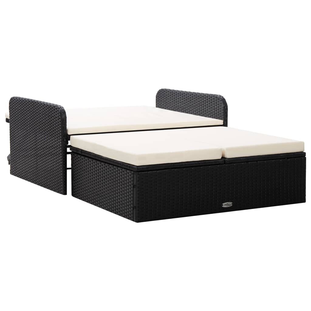VidaXL Loungeset Zwart (47% Korting!)