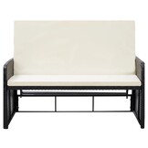 VidaXL Loungeset Zwart (47% Korting!)