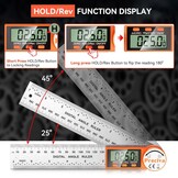 Digitale Grad enboog 400mm RVS - 32% Korting