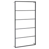 VidaXL Handdoekenrek Staal Zwart (60x10x116 cm) - 63% Korting!