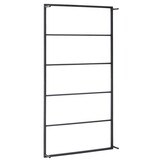 VidaXL Handdoekenrek Staal Zwart (60x10x116 cm) - 63% Korting!