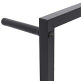 VidaXL Handdoekenrek Staal Zwart (60x10x116 cm) - 63% Korting!