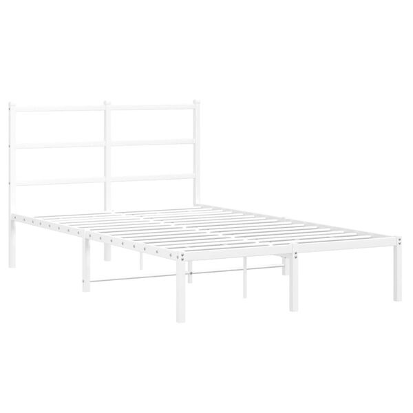 vidaXL Bedframe Metaal Wit - 34% Korting!