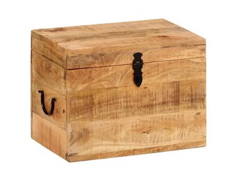 VidaXL Opbergbox Massief Mangohout - 34% Korting!