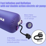 Opblaasbare Airtrack Gymnastiekmat met Pomp - 34% Korting!