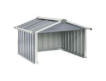 vidaXL Robotmaaier Overkapping Grijs - 53% Korting!