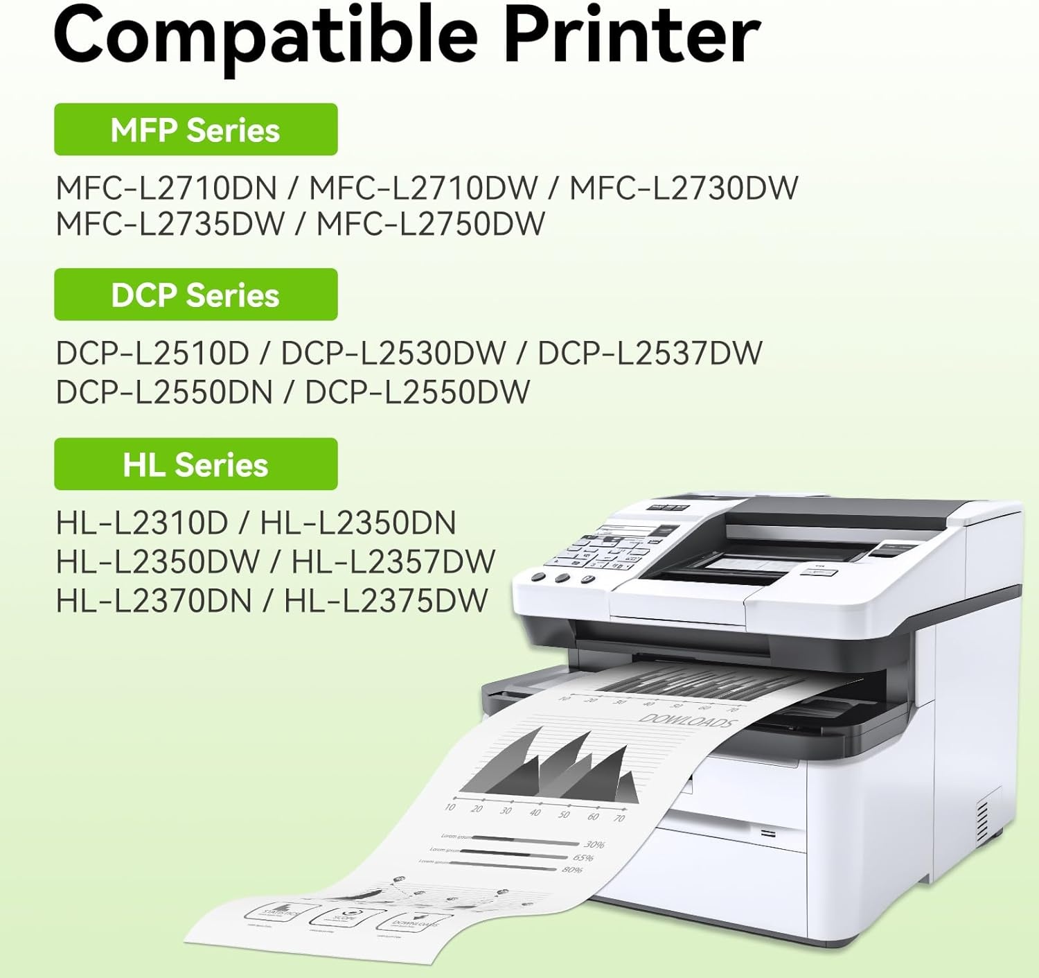 Toner Brother TN2420 Zwart - 58% Korting