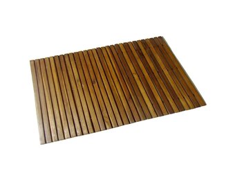 vidaXL Houten Badmat Acaciahout 80x50 cm - 33% Korting!
