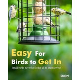 Eekhoornvrije Vogelvoeder (Groen, 20cm) - 28% Korting!