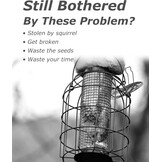 Eekhoornvrije Vogelvoeder (Groen, 20cm) - 28% Korting!