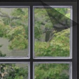 Horrengaas Gordijn Zwart 130x150 cm (23% Korting)